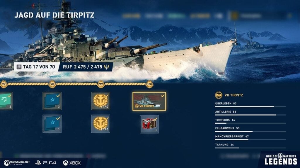 world of warships legends trophies