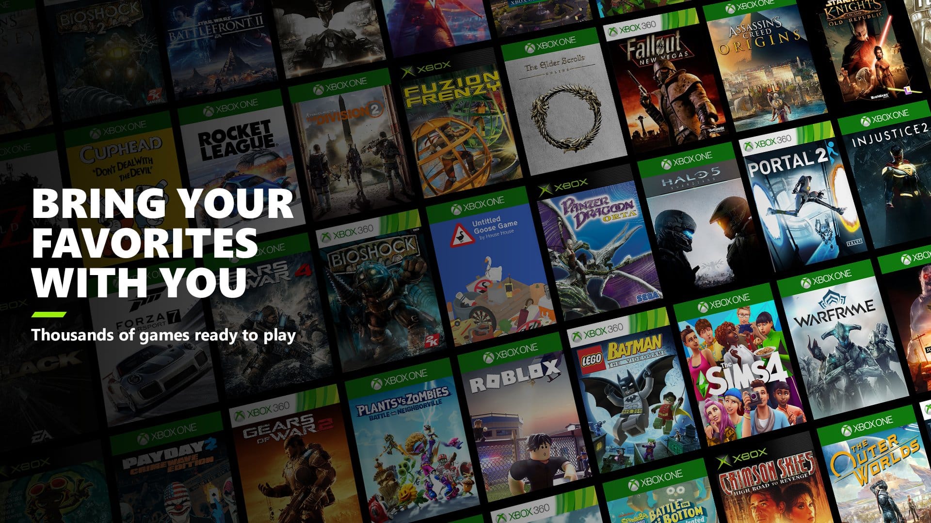 Xbox Series XS Spiele tausende Games aus vier XboxGenerationen PIXEL.